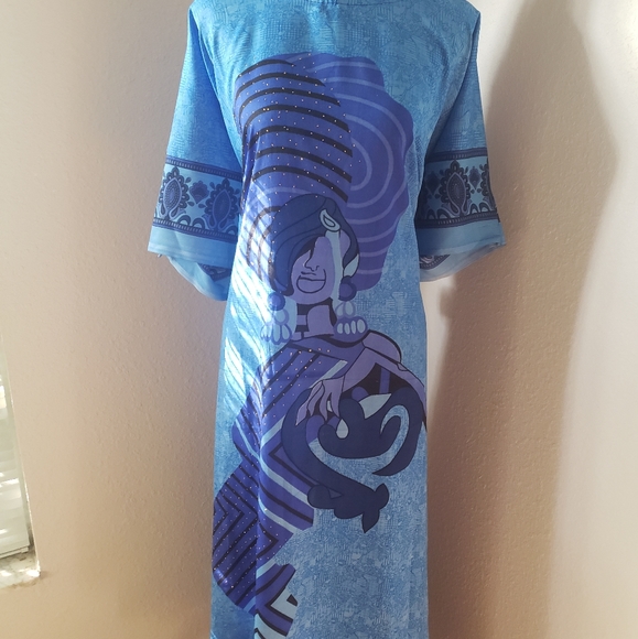 Just In- New/NWT Ladies African Woman Kaftan Abaya - Picture 4 of 16